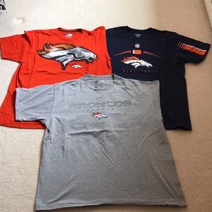 Men’s Bundle of 3 Broncos T-Shirts